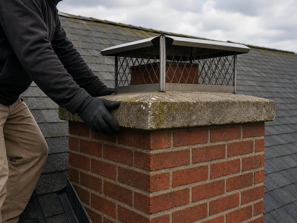 Huber Chimney Services work in Savage